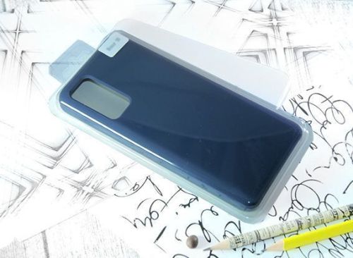 Чехол-накладка для Samsung G985 S20 Plus SILICONE CASE NL темно-синий (8) оптом, в розницу Центр Компаньон