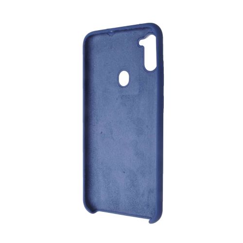 Чехол-накладка для Samsung A115 A11 SILICONE CASE NL OP темно-синий (8) оптом, в розницу Центр Компаньон фото 3