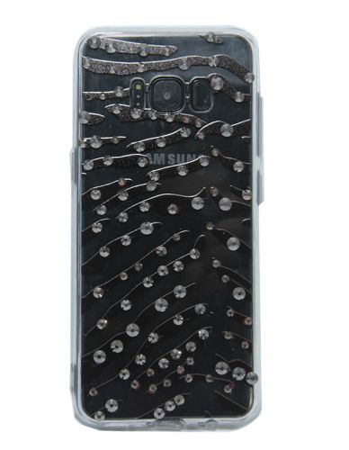 Чехол-накладка для SAMSUNG G950F S8 YOUNICOU стразы WILD PC+TPU Вид 5 оптом, в розницу Центр Компаньон фото 3