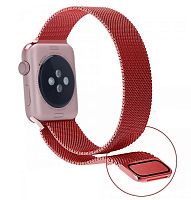 Купить Ремешок для Apple Watch Milanese 42/44mm красный, Ограниченно годен оптом, в розницу в ОРЦ Компаньон