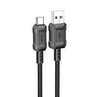 Купить Кабель USB-Micro USB HOCO X94 Leader 2.4A 1.0м черный оптом, в розницу в ОРЦ Компаньон