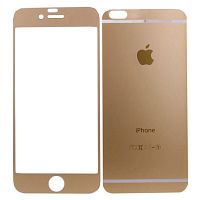 Купить Защитное стекло для iPhone 5/5S/SE 2в1 МАТОВОЕ розовое золото оптом, в розницу в ОРЦ Компаньон