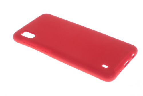 Чехол-накладка для Samsung A105F A10 SILICONE CASE OP закрытый красный (1) оптом, в розницу Центр Компаньон фото 2