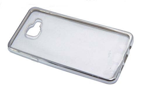Чехол-накладка для Samsung A710F A7 РАМКА TPU серебро  оптом, в розницу Центр Компаньон фото 2