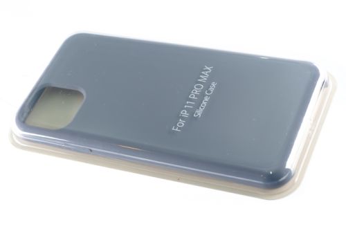 Чехол-накладка для iPhone 11 Pro Max VEGLAS SILICONE CASE NL голубовато-серый (46) оптом, в розницу Центр Компаньон фото 2