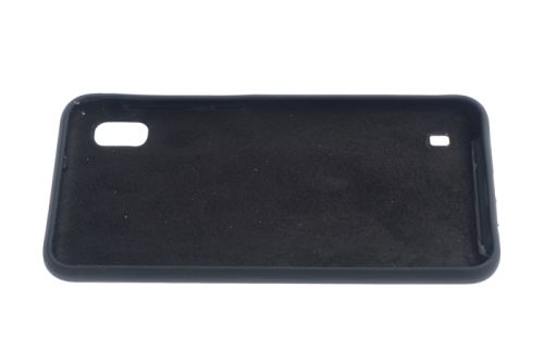 Чехол-накладка для Samsung A105F A10 SILICONE CASE NL OP закрытый черный (3) оптом, в розницу Центр Компаньон фото 3
