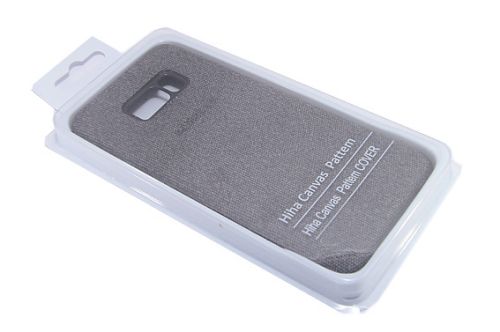 Чехол-накладка для Samsung G955H S8 Plus HIHA CANVAS светло-серый оптом, в розницу Центр Компаньон фото 3
