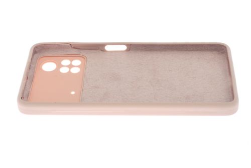 Чехол-накладка для XIAOMI Poco X4 Pro SILICONE CASE OP закрытый светло-розовый (18) оптом, в розницу Центр Компаньон фото 3