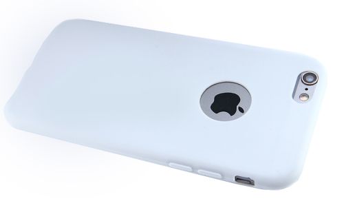 Чехол-накладка для iPhone 6/6S NEW СИЛИКОН 100% ультратон белый оптом, в розницу Центр Компаньон фото 2