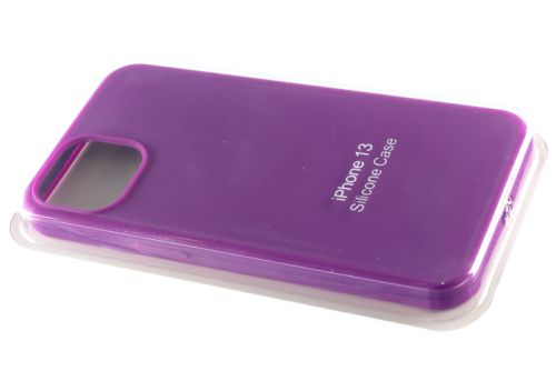 Чехол-накладка для iPhone 13 SILICONE CASE закрытый фиолетовый (45) оптом, в розницу Центр Компаньон фото 2