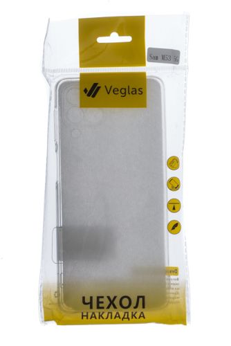 Чехол-накладка для Samsung M536 M53 VEGLAS Air прозрачный оптом, в розницу Центр Компаньон фото 3