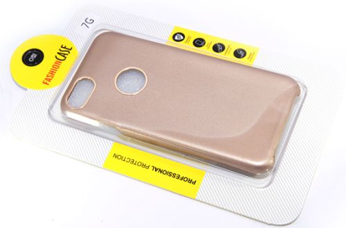 Чехол-накладка для iPhone 7/8/SE AiMee КОЖА Золотые вставки золото оптом, в розницу Центр Компаньон фото 3