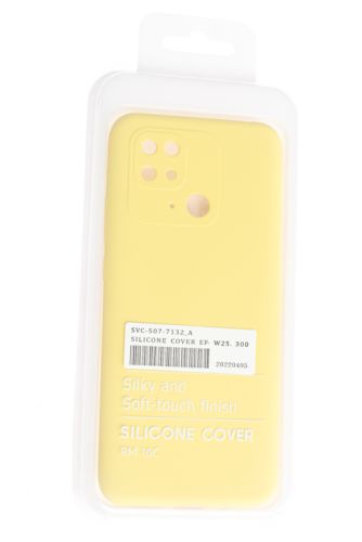 Чехол-накладка для XIAOMI Redmi 10C SILICONE CASE NL OP закрытый желтый (20) оптом, в розницу Центр Компаньон фото 4