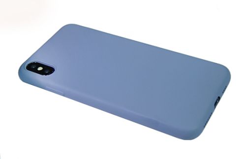 Чехол-накладка для iPhone XS Max SOFT TOUCH TPU фиолетовый  оптом, в розницу Центр Компаньон фото 3