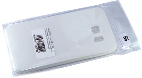 Чехол-накладка для Samsung G920F FASHION TPU матовый белый оптом, в розницу Центр Компаньон фото 2