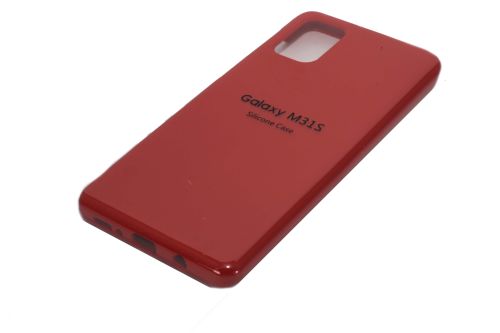 Чехол-накладка для Samsung M317F M31S SILICONE CASE закрытый красный (1) оптом, в розницу Центр Компаньон фото 2