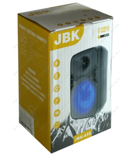 Беспроводная колонка JBK-435 черный оптом, в розницу Центр Компаньон фото 2