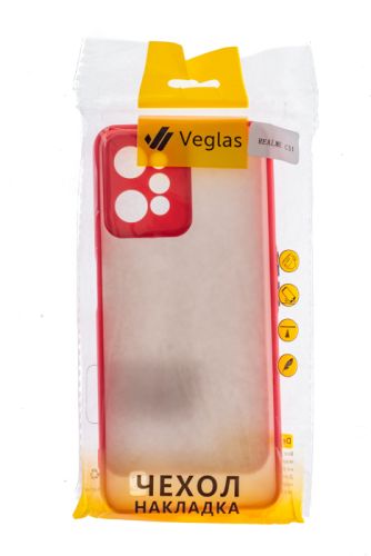 Чехол-накладка для REALME С31 VEGLAS Fog красный оптом, в розницу Центр Компаньон фото 3