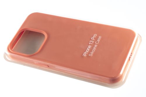 Чехол-накладка для iPhone 13 Pro SILICONE CASE закрытый коралловый (27) оптом, в розницу Центр Компаньон фото 2