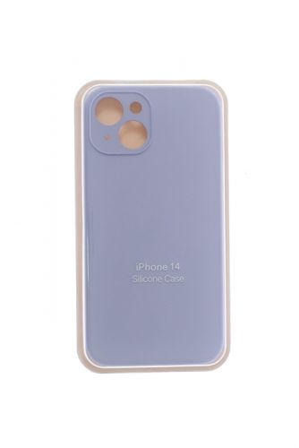 Чехол-накладка для iPhone 14 SILICONE CASE Защита камеры сиреневый (41) оптом, в розницу Центр Компаньон