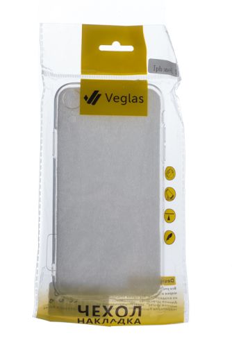 Чехол-накладка для iPhone XR VEGLAS Air прозрачный оптом, в розницу Центр Компаньон фото 3