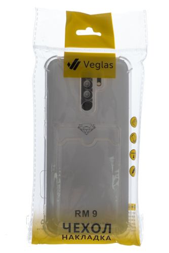 Чехол-накладка для XIAOMI Redmi 9 VEGLAS Air Pocket прозрачный оптом, в розницу Центр Компаньон фото 4