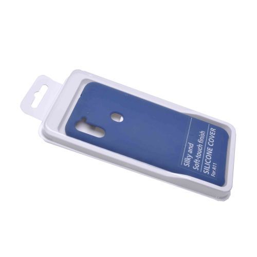 Чехол-накладка для Samsung A115 A11 SILICONE CASE NL OP темно-синий (8) оптом, в розницу Центр Компаньон фото 2