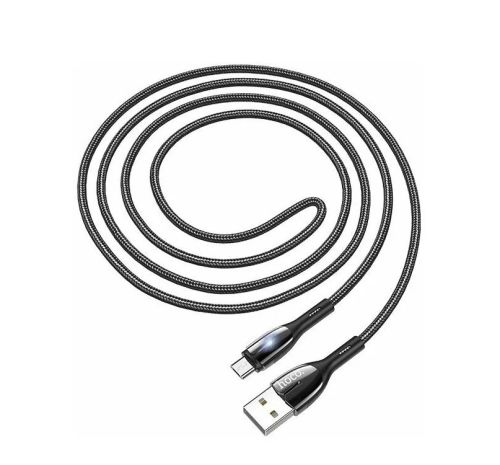 Кабель USB-Micro USB HOCO U79 Admirabie 2.4A 1.0м черный оптом, в розницу Центр Компаньон фото 4