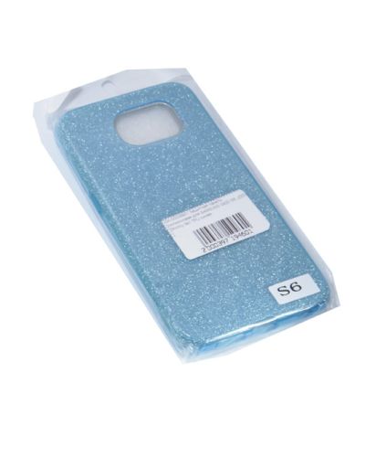 Чехол-накладка для Samsung G920 S6 JZZS Shinny 3в1 TPU синяя оптом, в розницу Центр Компаньон фото 3