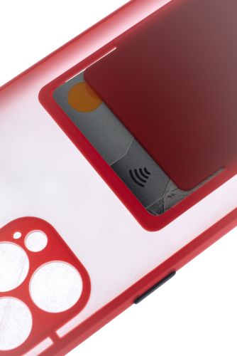Чехол-накладка для iPhone 12 Pro Max VEGLAS Fog Pocket красный оптом, в розницу Центр Компаньон фото 4