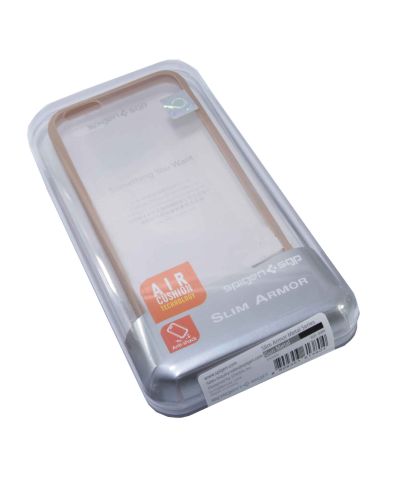 Чехол-накладка для iPhone 6/6S SGP Slim Armor TPU+PC коричне оптом, в розницу Центр Компаньон фото 3