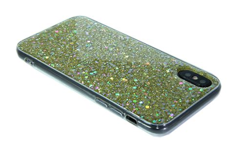 Чехол-накладка для iPhone XS Max DROP STAR TPU золото оптом, в розницу Центр Компаньон