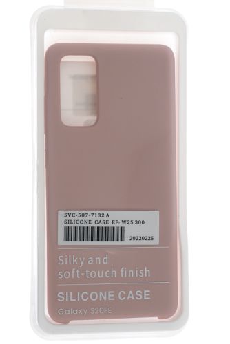 Чехол-накладка для Samsung G780F S20 FE SILICONE CASE OP светло-розовый (18) оптом, в розницу Центр Компаньон фото 4