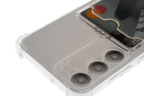 Чехол-накладка для Samsung S911B S23 VEGLAS Air Pocket прозрачный оптом, в розницу Центр Компаньон фото 3