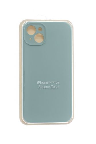 Чехол-накладка для iPhone 14 Plus SILICONE CASE Защита камеры бирюзовый (21) оптом, в розницу Центр Компаньон