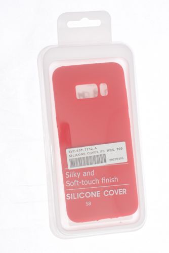 Чехол-накладка для Samsung G950F S8 SILICONE CASE NL OP закрытый красный (1) оптом, в розницу Центр Компаньон фото 4