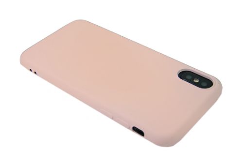 Чехол-накладка для iPhone X/XS SOFT TOUCH TPU розовый  оптом, в розницу Центр Компаньон