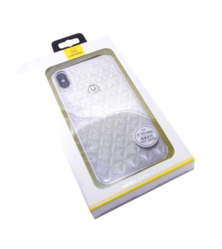 Чехол-накладка для iPhone XS Max USAMS Gelin прозрачно-черный оптом, в розницу Центр Компаньон фото 3