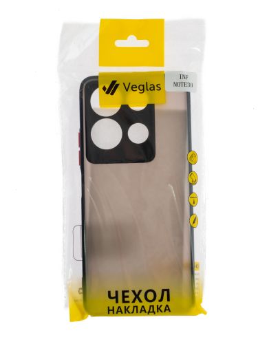 Чехол-накладка для INFINIX Note 30 VEGLAS Fog черный оптом, в розницу Центр Компаньон фото 3
