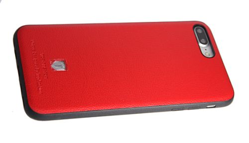 Чехол-накладка для iPhone 7/8 Plus TOP FASHION Litchi TPU красный блистер оптом, в розницу Центр Компаньон фото 3