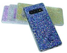 Купить Чехол-накладка для Samsung G973 S10 DROP STAR TPU синий  оптом, в розницу в ОРЦ Компаньон