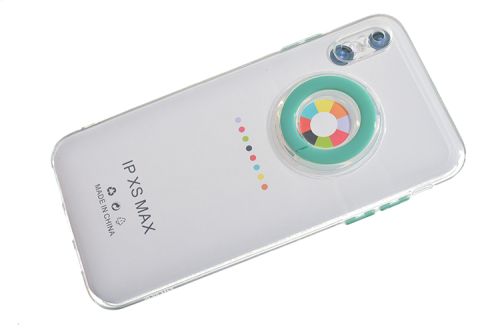 Чехол-накладка для iPhone XS Max NEW RING TPU бирюзовый оптом, в розницу Центр Компаньон фото 3