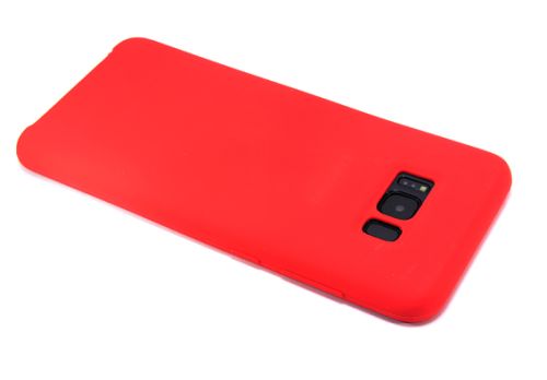 Чехол-накладка для Samsung G955H S8 Plus SILICONE CASE красный оптом, в розницу Центр Компаньон фото 2