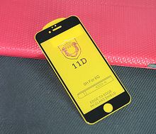 Купить Защитное стекло для iPhone 6/6S FULL GLUE (желтая основа) пакет черный оптом, в розницу в ОРЦ Компаньон