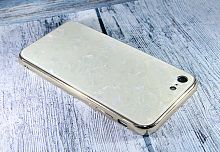 Купить Чехол-накладка для iPhone 7/8/SE SPANGLES GLASS TPU золото																														 оптом, в розницу в ОРЦ Компаньон
