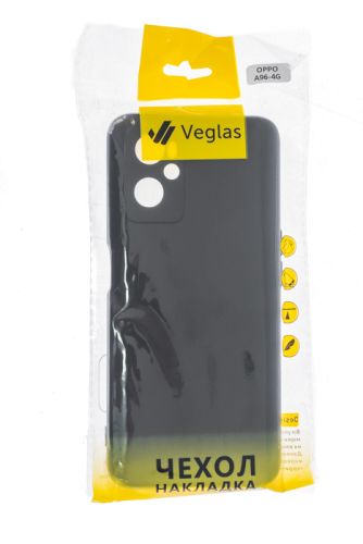 Чехол-накладка для OPPO A96 VEGLAS Air Matte черный оптом, в розницу Центр Компаньон фото 2