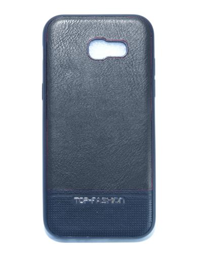 Чехол-накладка для Samsung A520 A5 2017 TOP FASHION Комбо TPU черный пакет оптом, в розницу Центр Компаньон