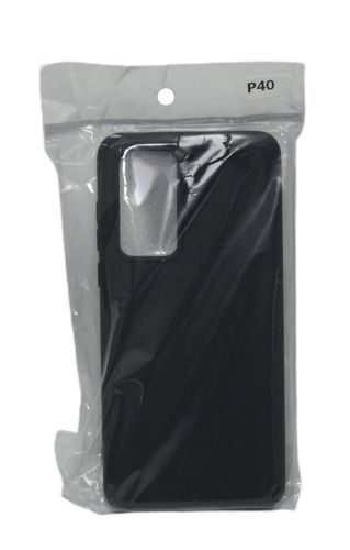 Чехол-накладка для HUAWEI P40 FASHION TPU матовый черный оптом, в розницу Центр Компаньон фото 2