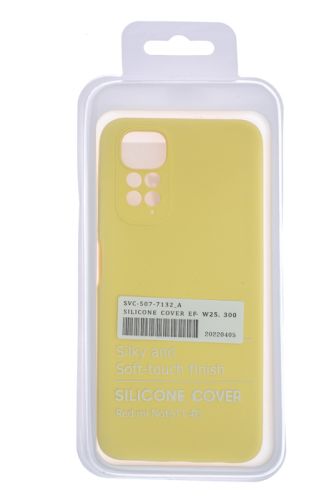 Чехол-накладка для XIAOMI Redmi Note 11 SILICONE CASE OP закрытый желтый (20) оптом, в розницу Центр Компаньон фото 4