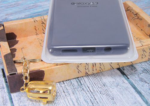 Чехол-накладка для Samsung G950H S8 SILICONE CASE закрытый темно-серый (5) оптом, в розницу Центр Компаньон фото 2